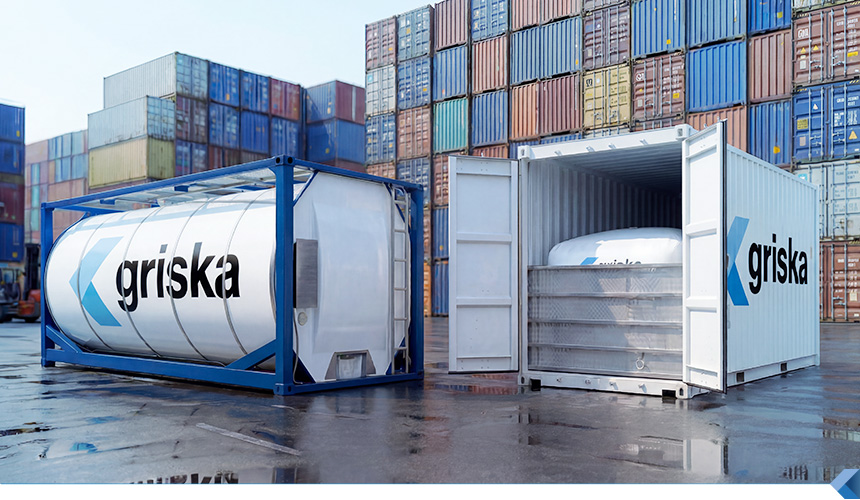 Isotanques y Flexitanques Griska: Soluciones logísticas para importación y exportación de líquidos a gran escala